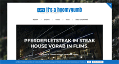 Desktop Screenshot of hoomygumb.com