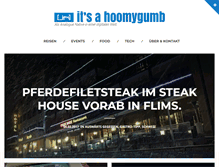 Tablet Screenshot of hoomygumb.com